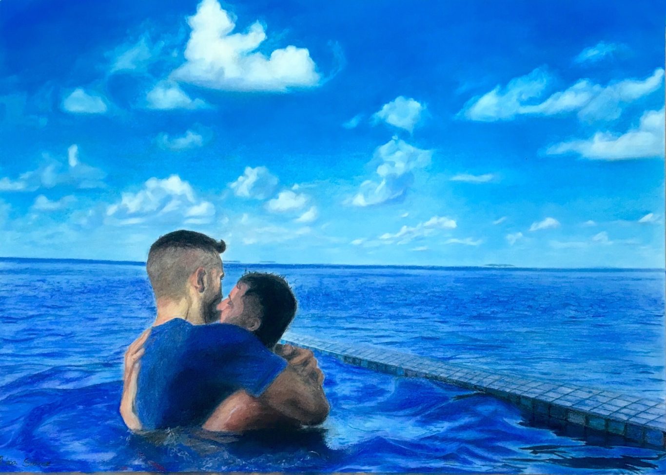 Encàrrec personalitzat (pastels, 50 x 70 cm)